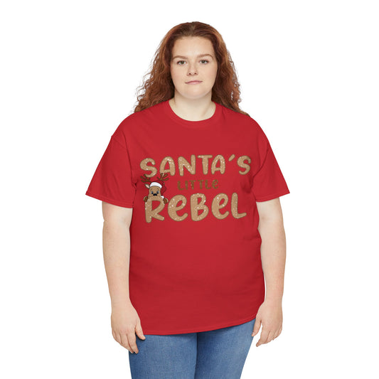 Santas little rebel T-shirt